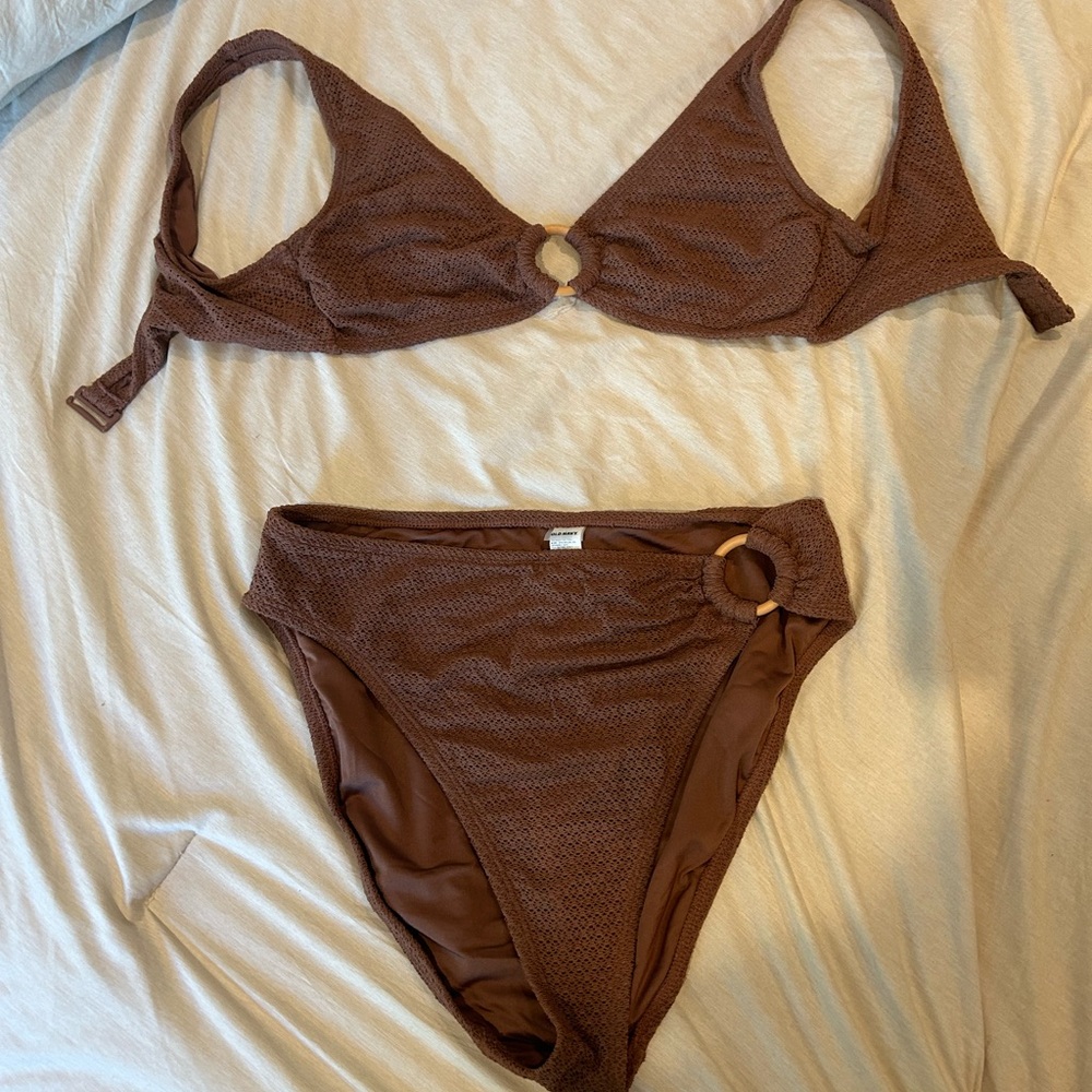 Old Navy brown swimsuit